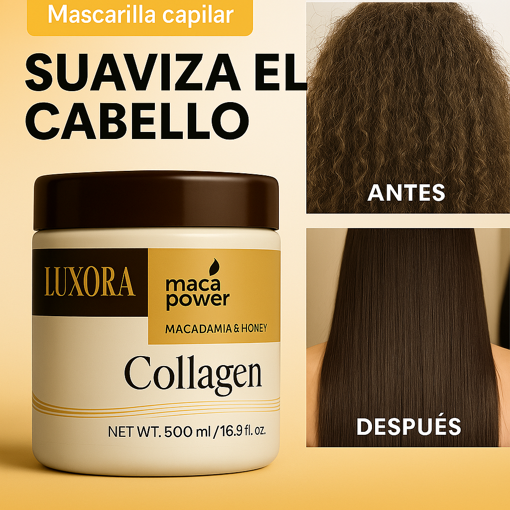 Luxora Maca Power – Crema Capilar Reconstructora (OFERTA 2x1)