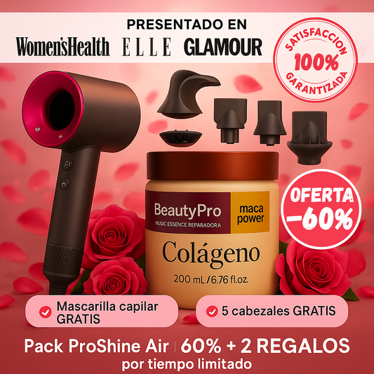 ProShine™ Air + Mascarilla Capilar Reparadora GRATIS - Edición Limitada